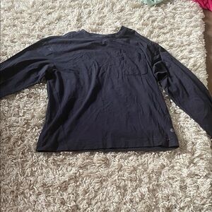 Athleta Navy Long Sleeve Top